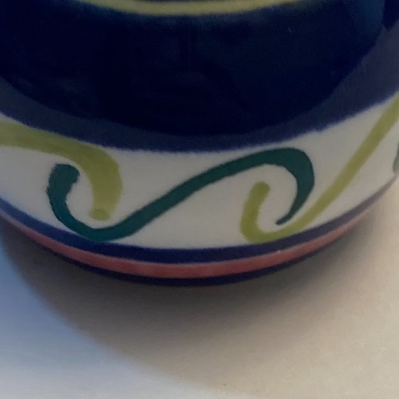 Ceramic Drawer Pull Knobs Cabinet Pulls Flower Floral Set of 11 Blue Green Pink - Picture 8 of 13